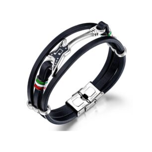 Men's Bracelet–Stylish Rock Guitar