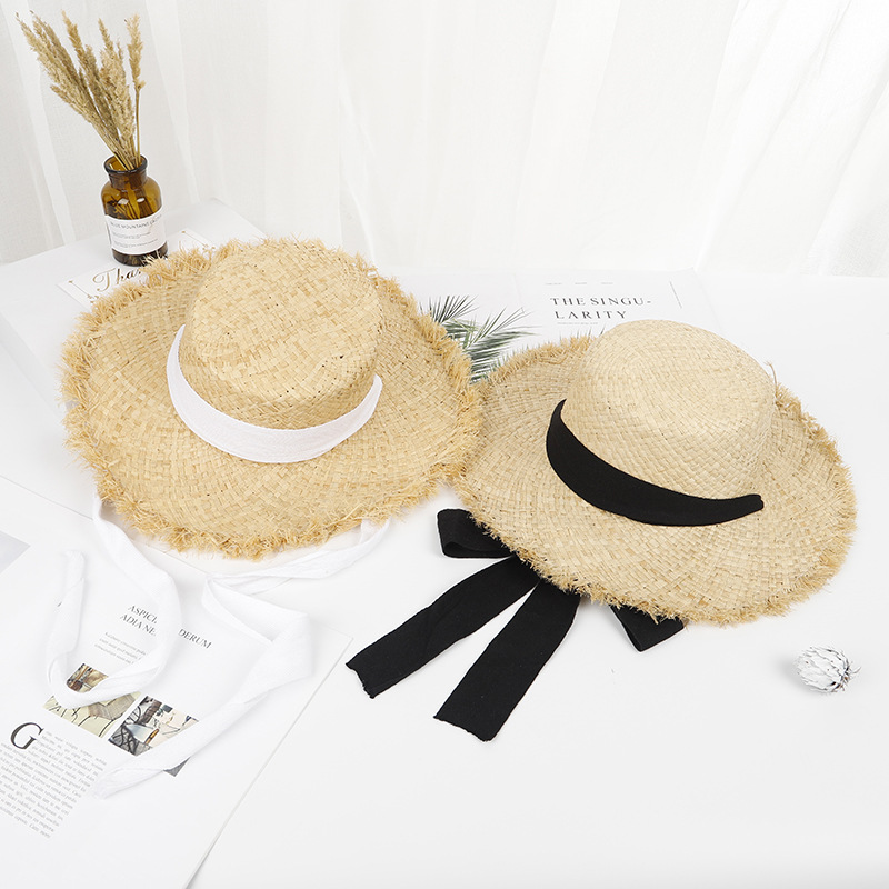 womens straw hat beach summer outfit wide brim