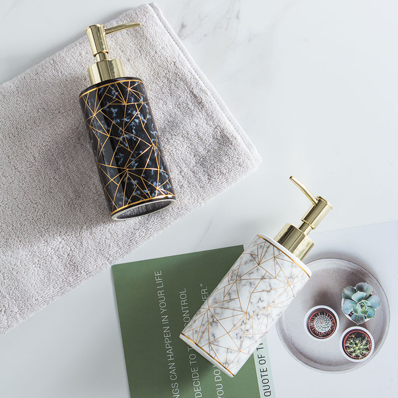Soap Dispenser – Elegant Marble Design