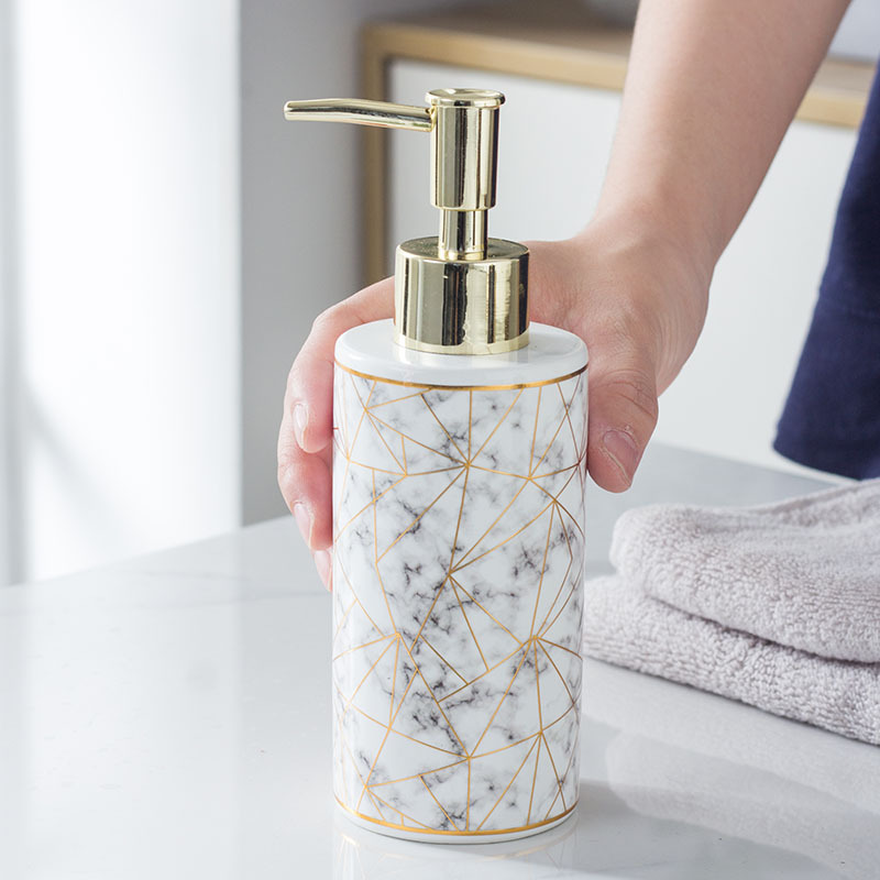 Soap Dispenser – Elegant Marble Design